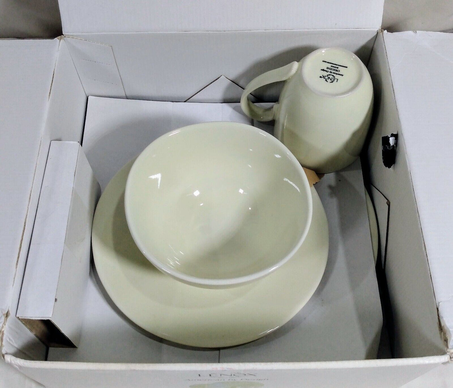 Lenox Origins 4-pc. Place Setting in French Vanilla - Open Box -