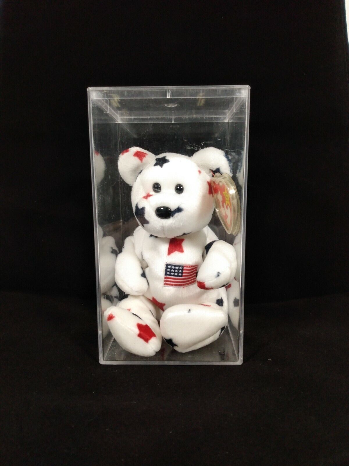 Ty Beanie Babies Glory the Bear-1997-Retired-In case-PE Pellet