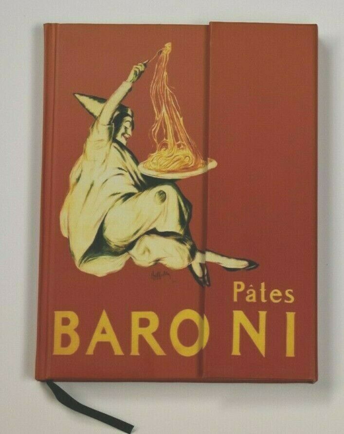 Magnetic Closure Blank Writing Journal Diary- Pates Baroni Painting- New