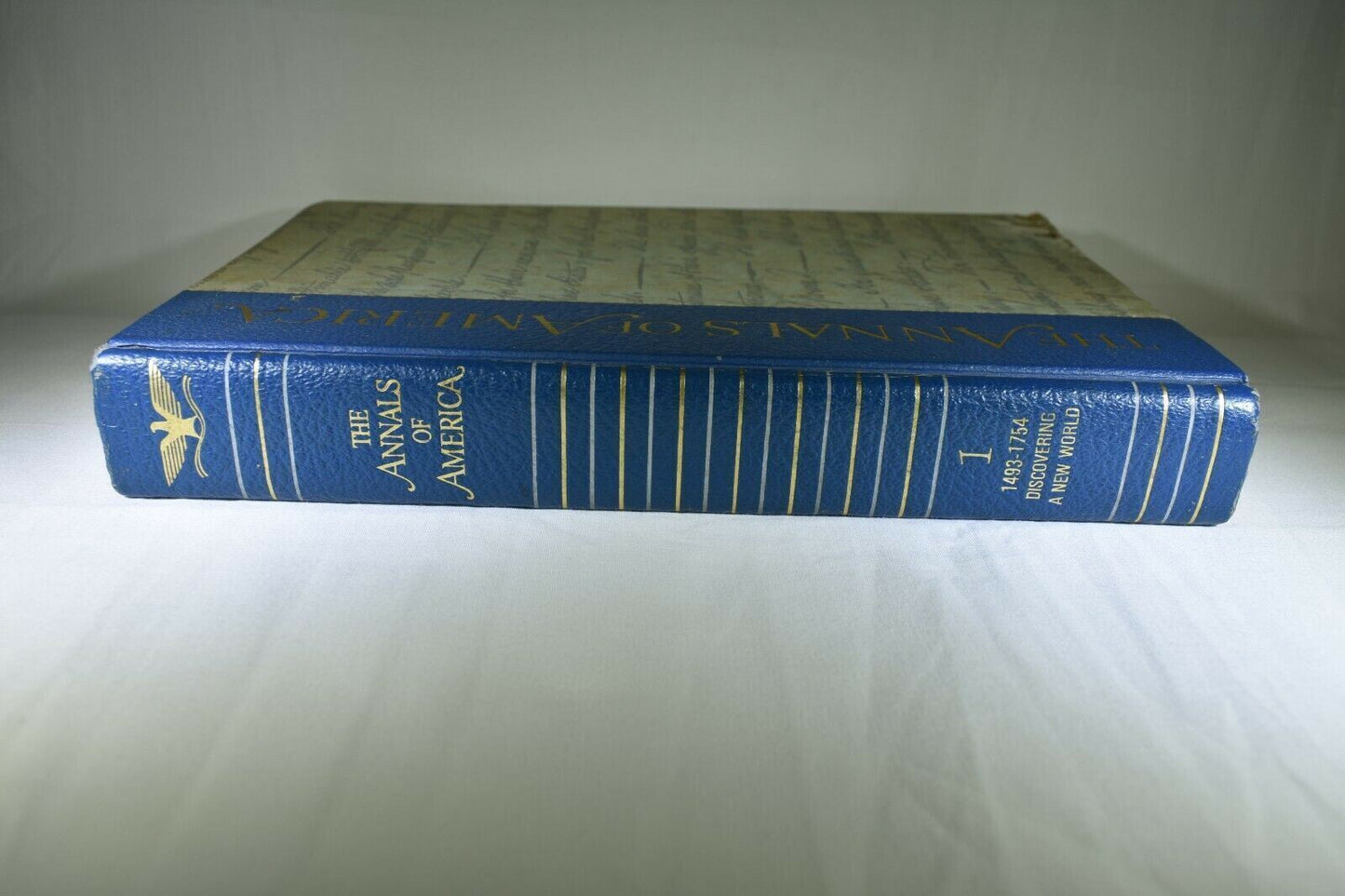 The Annals of America Volume 1 1493-1754 Discovering A New World- Used