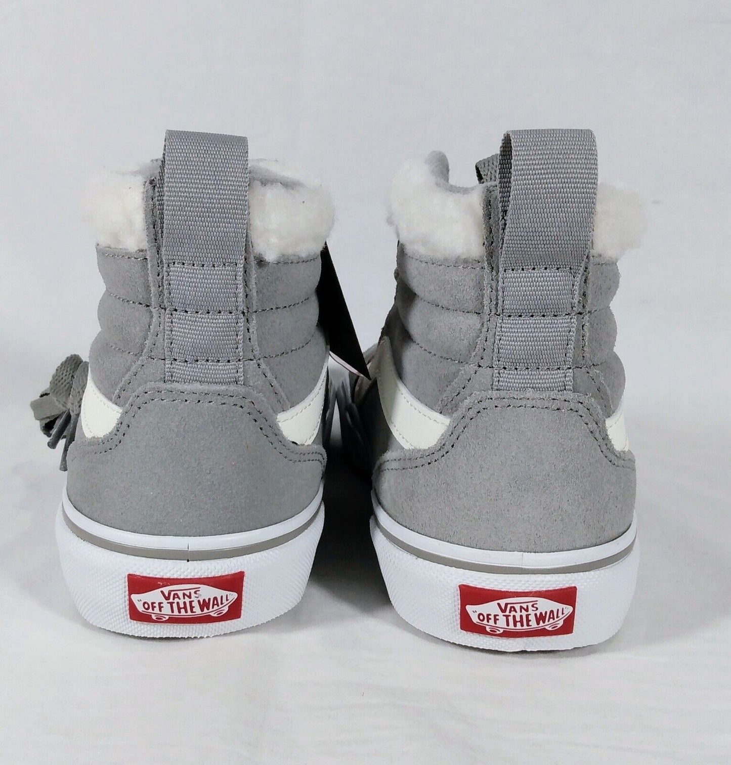 VANS Filmore Hi Top Trainer Skater Shoe - Various Sizes - Drizzle/White - NIB