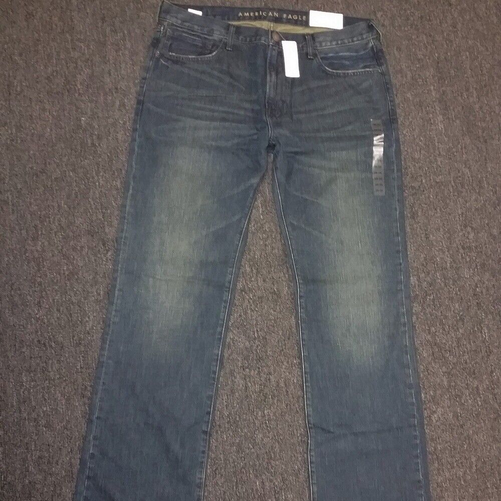 AEO Mens Original Bootcut Dark Wash No. 4292 - 38X30- New with Tags