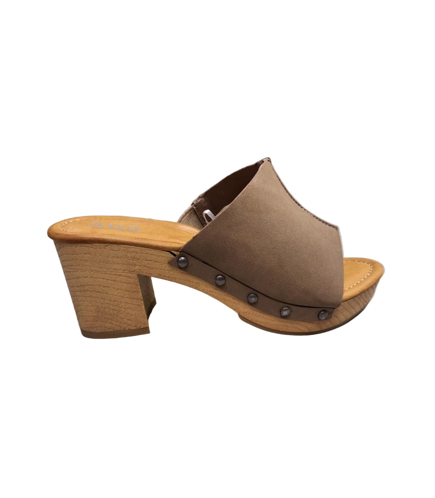 Women's a.n.a Elissa Heeled Sandals - Taupe - 6 - NIB