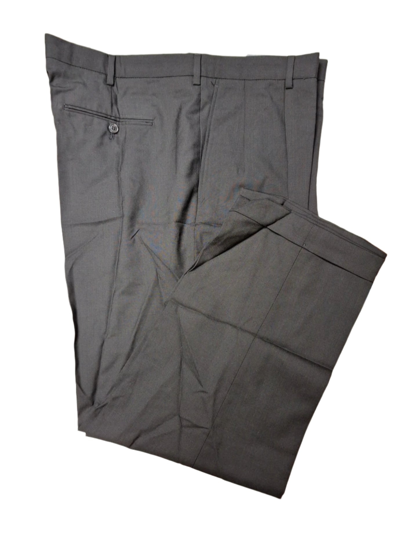 Lands' End Men's Traditional Fit Pleated Front Wool Pants 40x30 NWOT