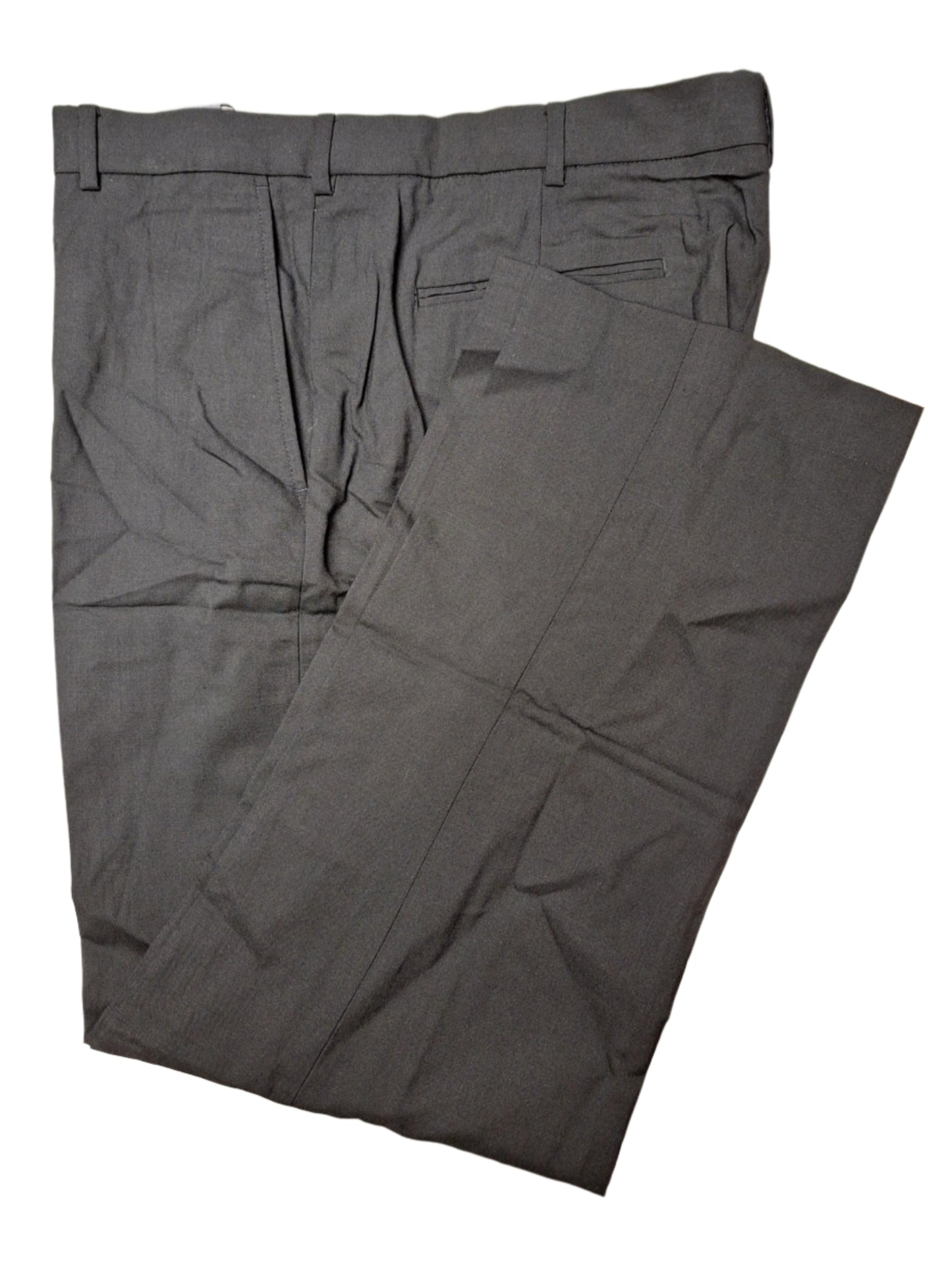Lands' End Men's Flat Front Traditional Fit Wool Pants 37x31 NWOT