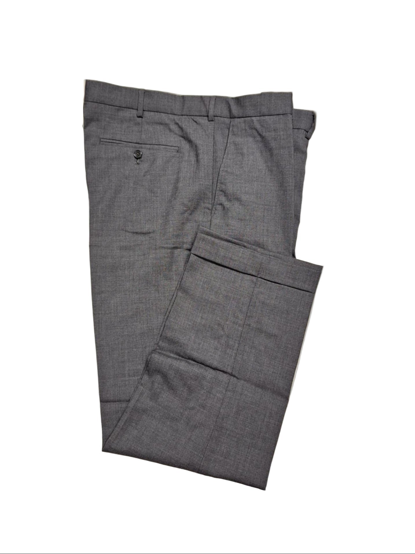 Lands' End Men's Flat Front Traditional Fit Wool Pants 37x29 NWOT