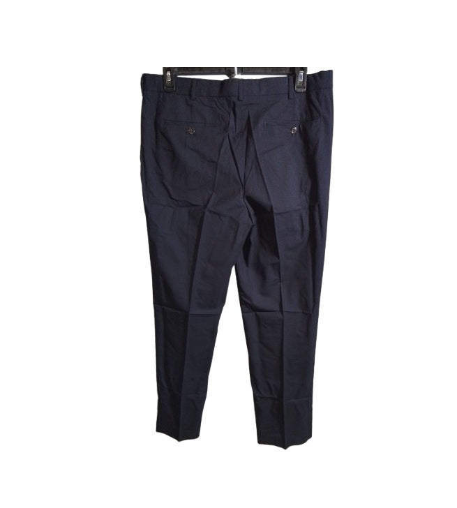 Lands' End Men's Plain Front Traditional Year'rounder Wool Pants - 37x31 - NWOT