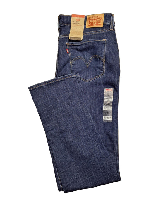 Women's Levi's Classic Straight Leg Jeans - Lapis Dark Horse - 12M (31x30) - NWT