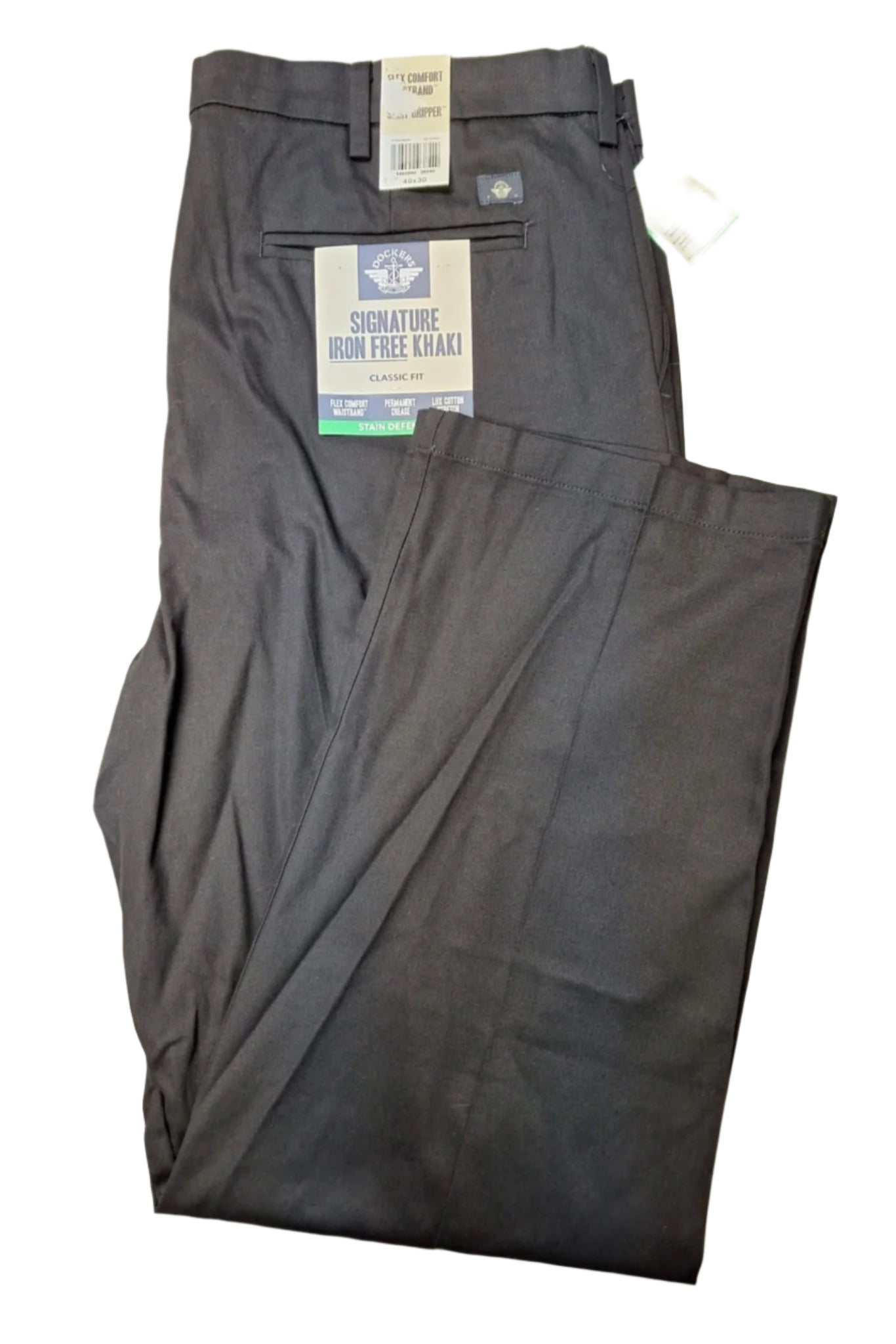 Dockers Men's Iron Free Classic Fit Khaki Pants 40x30 NWT