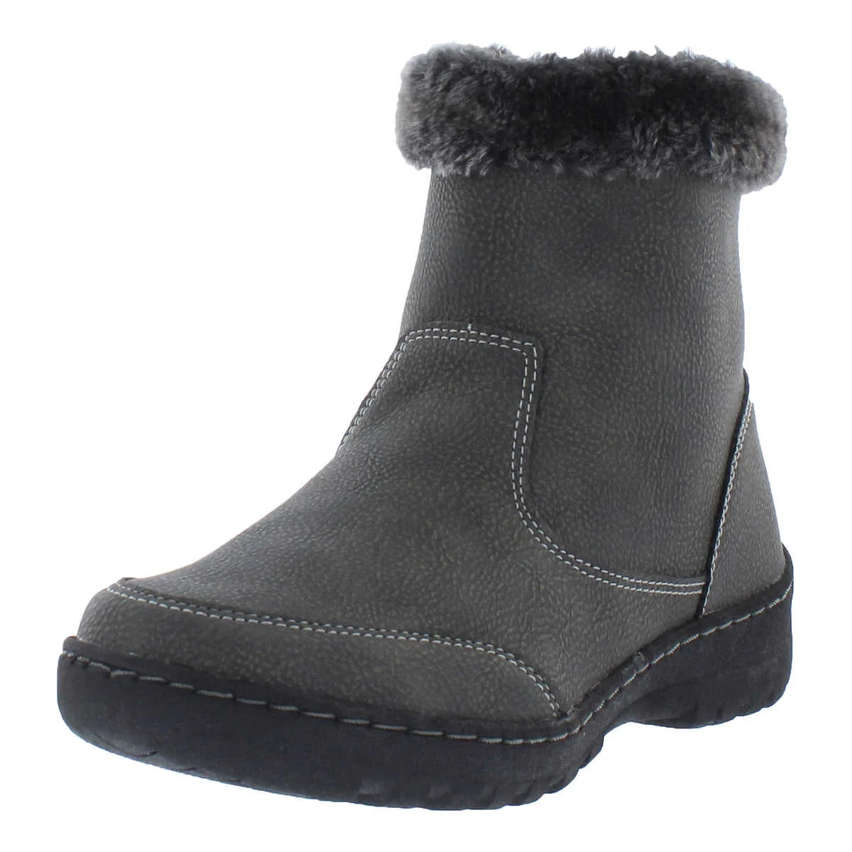 Khombu Women's Winter Snow Boots-Gray-Size 6-NIB