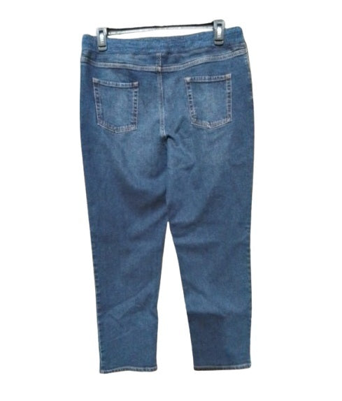 Lands' End Boys' Pull On Denim Pants XXL Husky NWOT