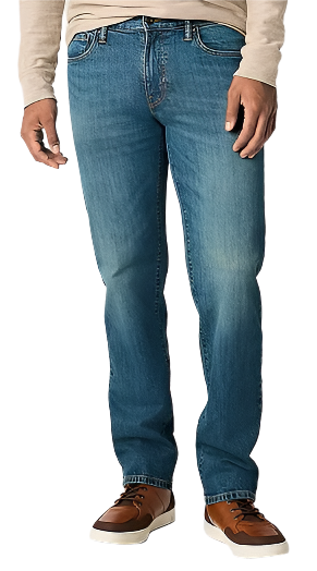 Mutual Weave Mens Straight Leg Relaxed Fit Jean-NWT