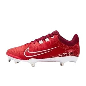 Women's Nike Hyperdiamond 4 Elite Metal Softball Cleats - University Red - 8