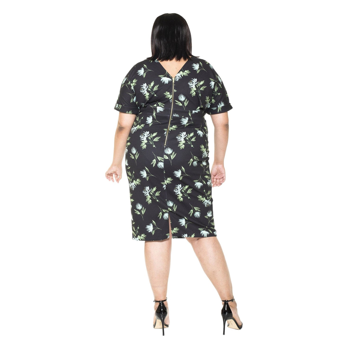 Alexia Admor Women's Jacqueline Dolman Sleeve Sheath Dress 3XL NWT