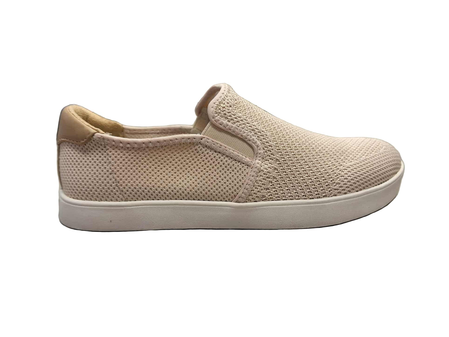 Women's Dr. Scholl's Madison Knit Slip On Sneakers - Taupe - 9 - NWOB