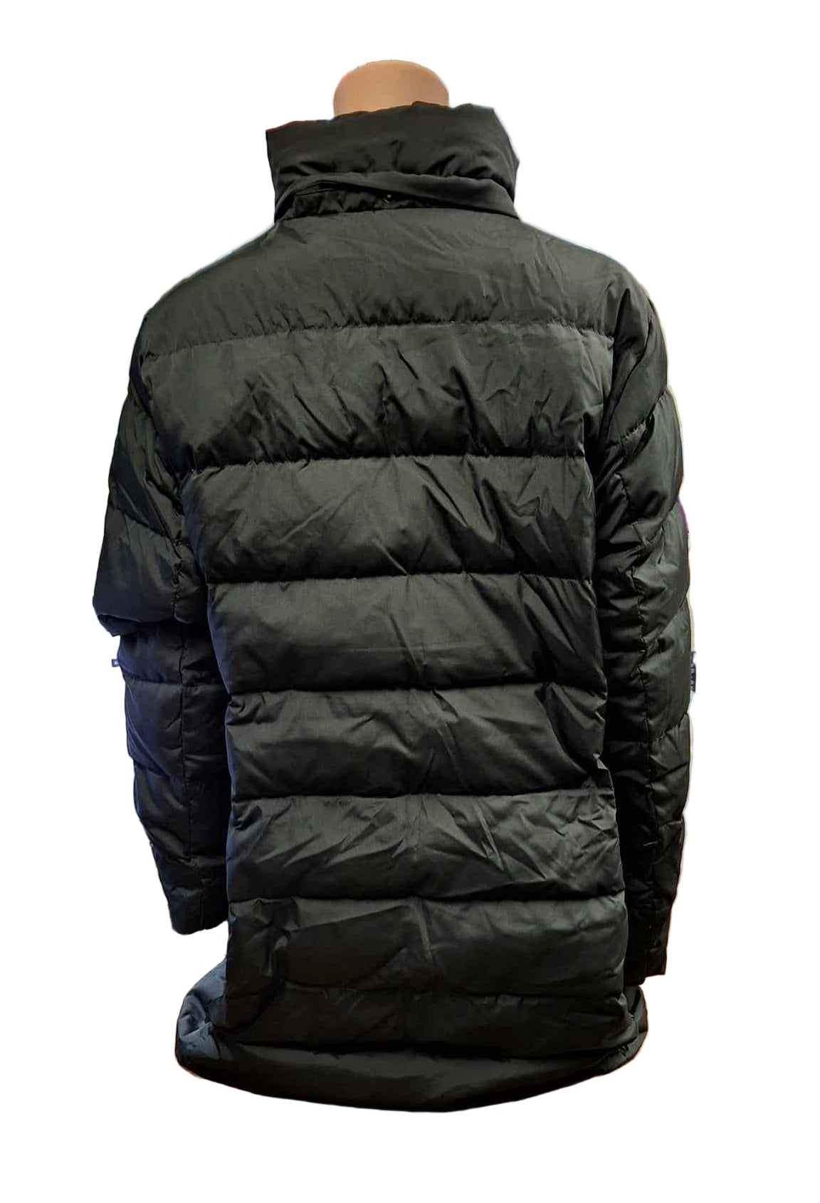 Lands' End Women's Down Winter Coat L Black NWOT