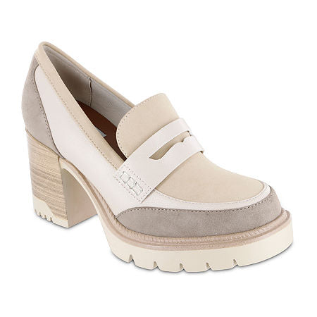 Women's Mia Girl Nikida Platform Loafers -Natural - 6.5 - NIB