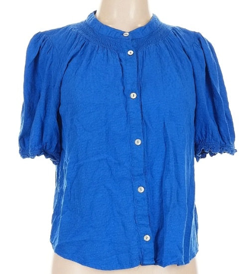 Draper James RSVP Women's Short Sleeve Blouse-NWT