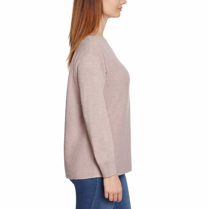Ella Moss Women's Long Sleeve V-Neck Sweater XL NWT