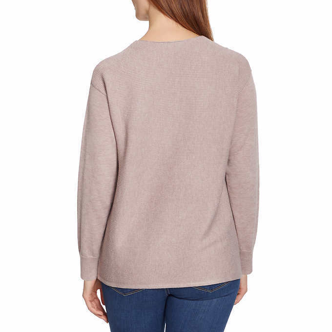 Ella Moss Women's Long Sleeve V-Neck Sweater XL NWT