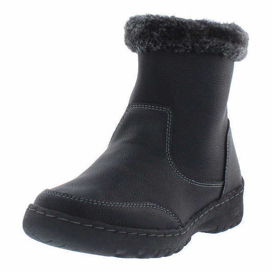 Women's Khombu Addison Winter Ankle Boots - Black - 7 - NIB