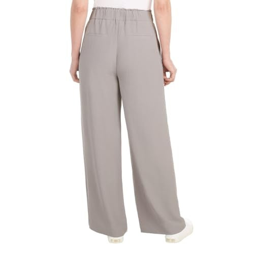 Hilary Radley Women's Wide Leg Crinkle Pants L NWT
