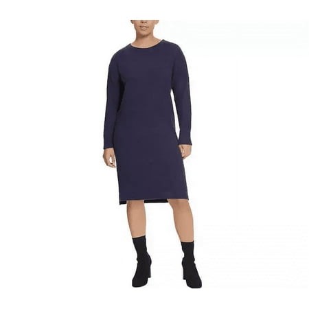 Jessica Simpson Women's Cozy Sweater Dress M Blue NWT