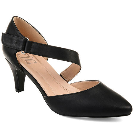Journee Collection Women's Tillis Stiletto Pumps 8 Black NWOB