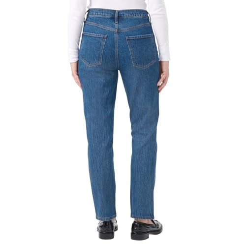 Kirkland Signature Women's High-Rise Straight Leg Jean 10 NWT
