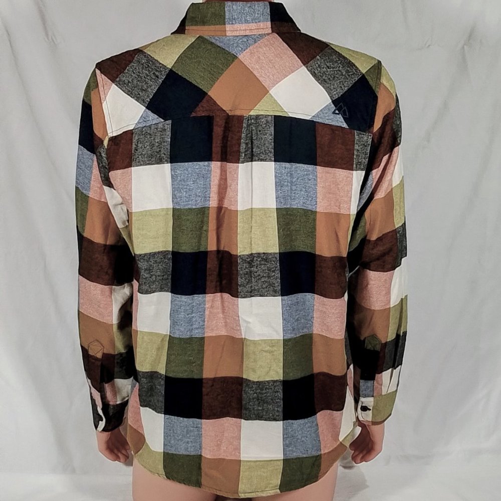 Alpine Design Brushed Flannel Long Sleeve Shirt-Blackberry Plaid-Medium