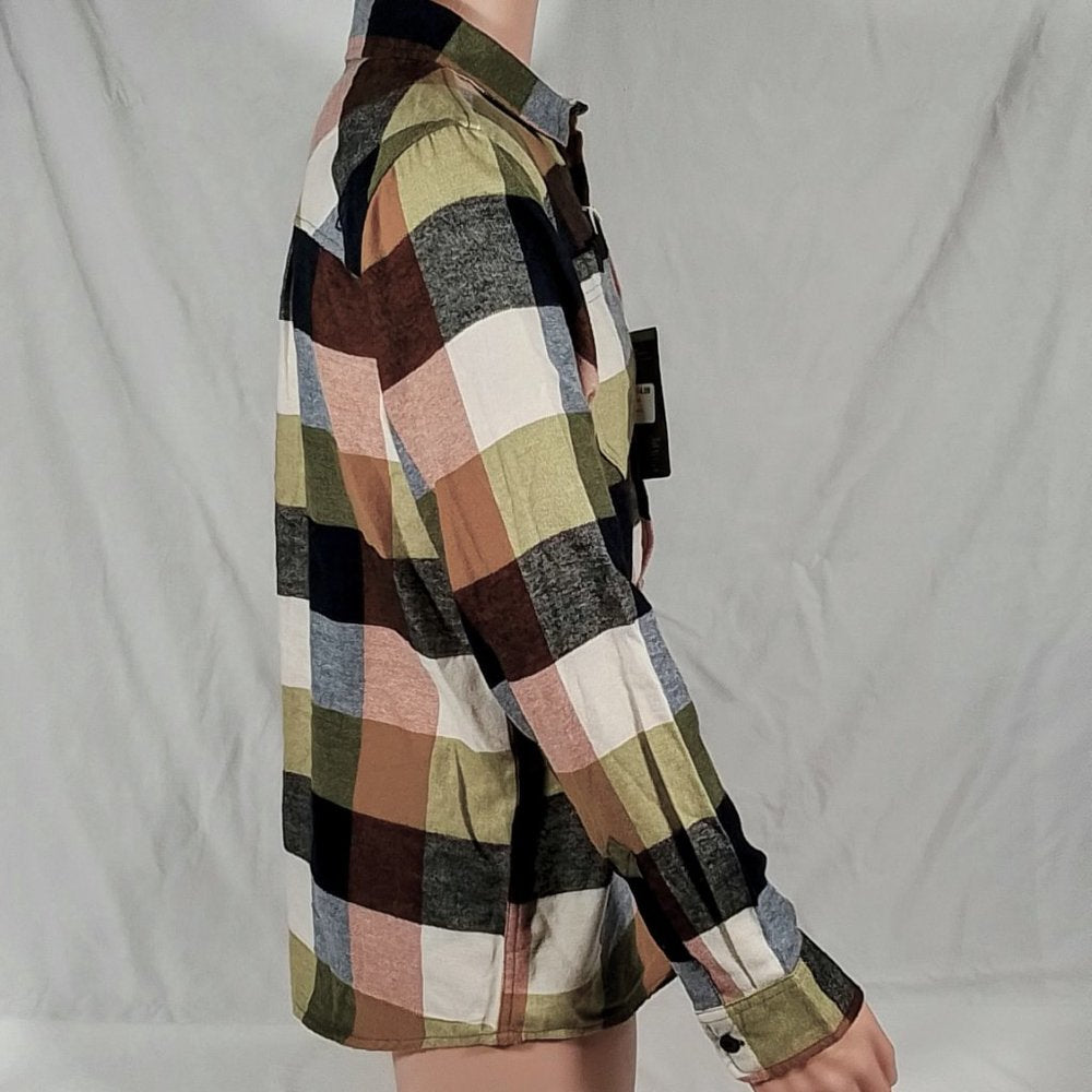 Alpine Design Brushed Flannel Long Sleeve Shirt-Blackberry Plaid-Medium