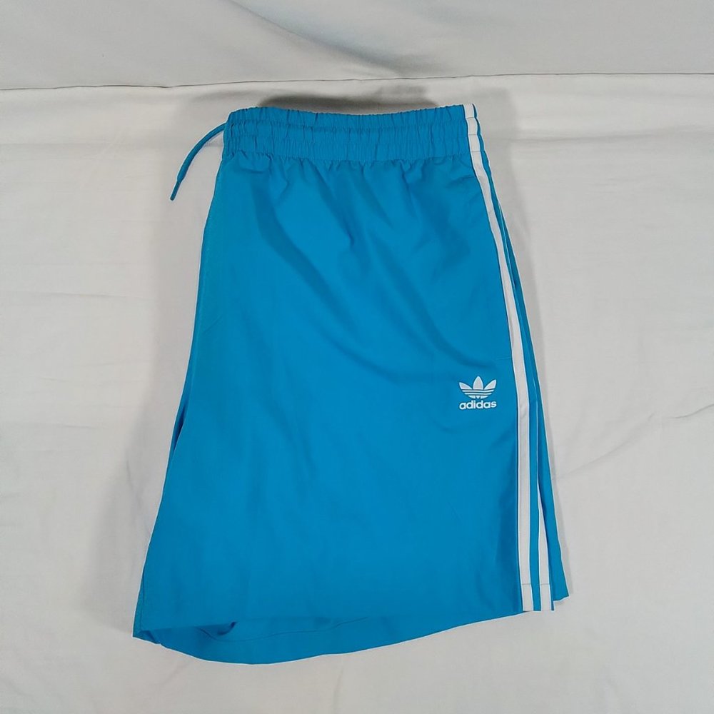 Adidas Originals Men's Trace Swimming Shorts-Sky Rush-HB9533-Various Sizes-NWT