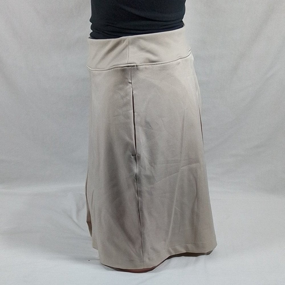 Women's Lady Hagen 16" Pleated Skort Light Khaki -Various Sizes- New with Tags