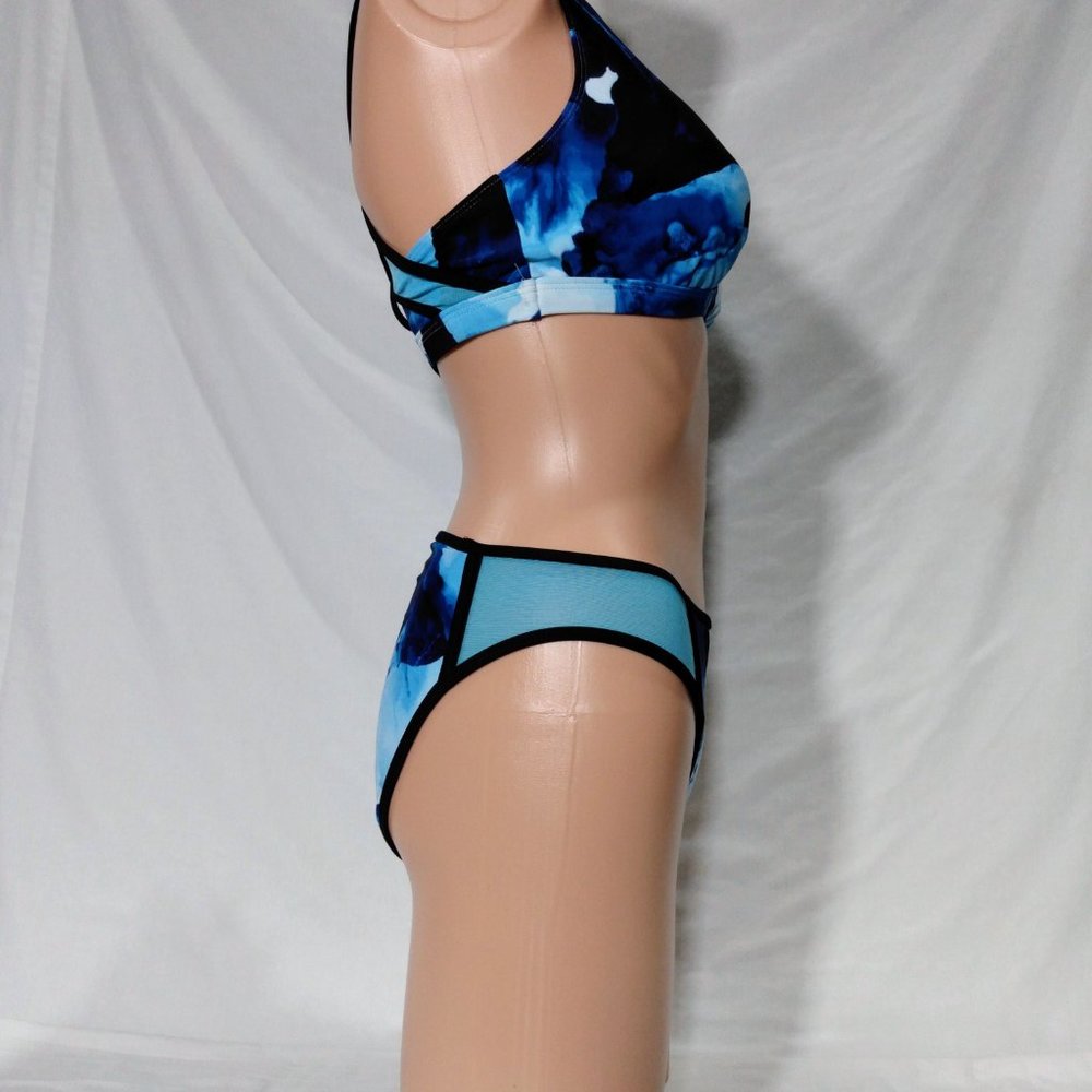 Xersion Bra Top and Hipster Bottom-Pool Blue-Various Sizes