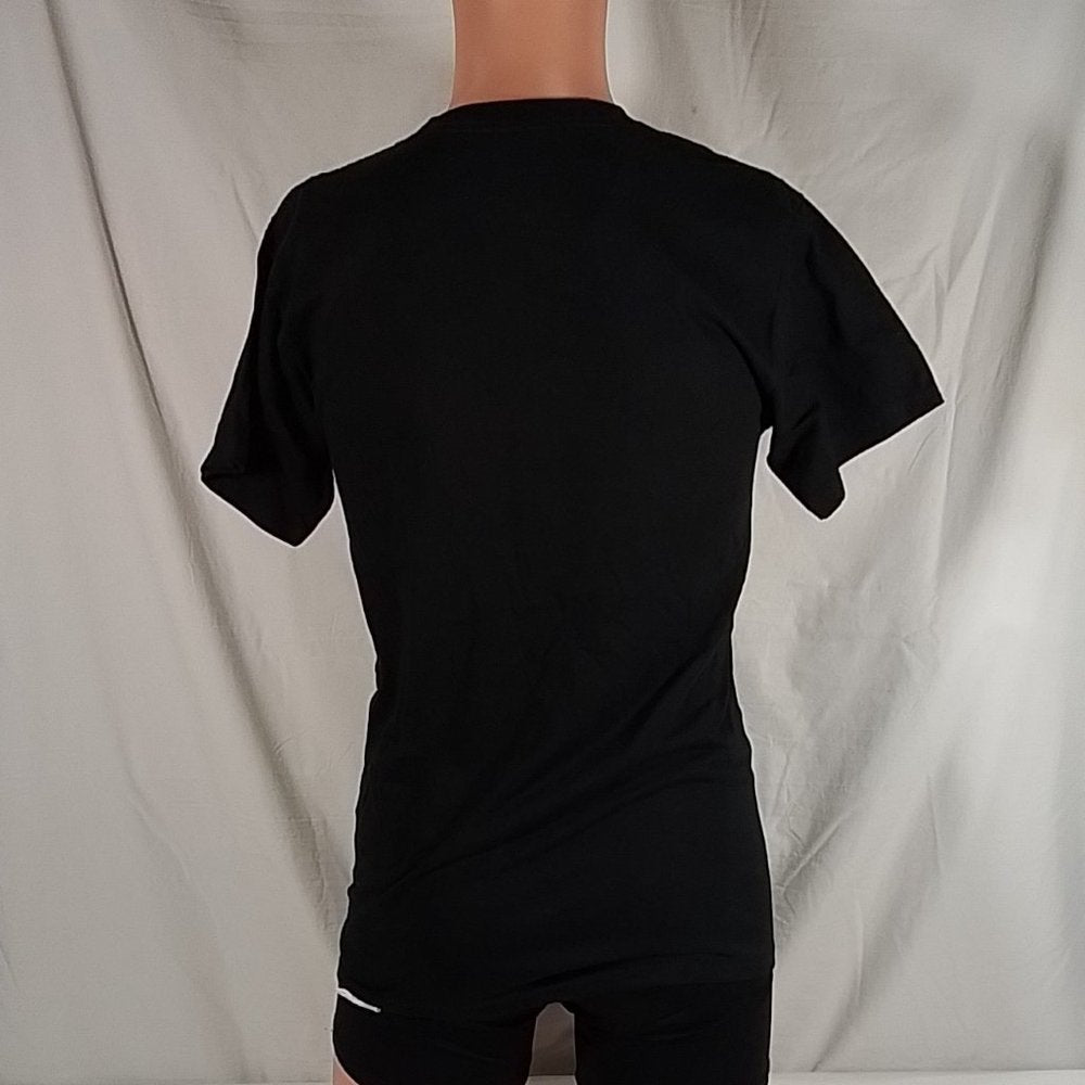 Men's Champion Graphic Short Sleeve T-Shirt Black- Size Small - New with Tags