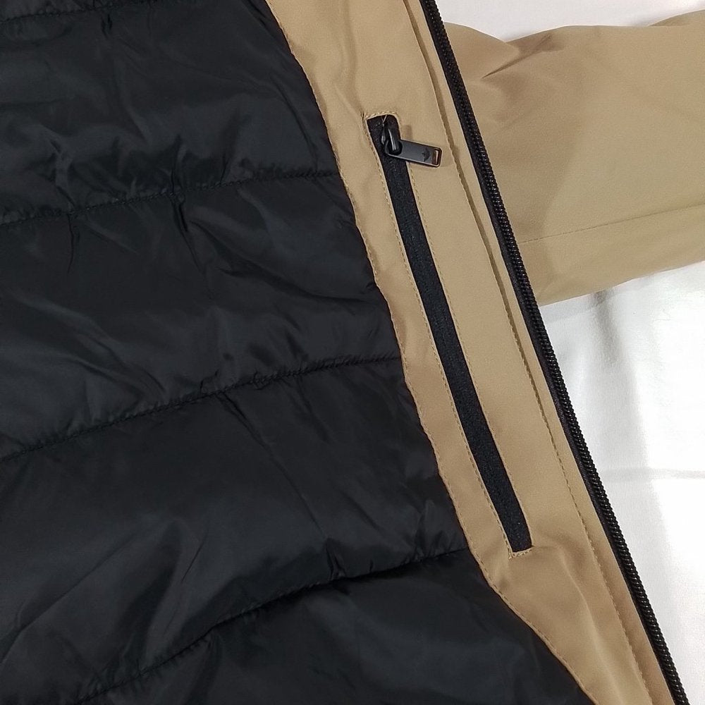 Men's Dockers Performance Filled Jacket Khaki Size: Medium - New with Tags