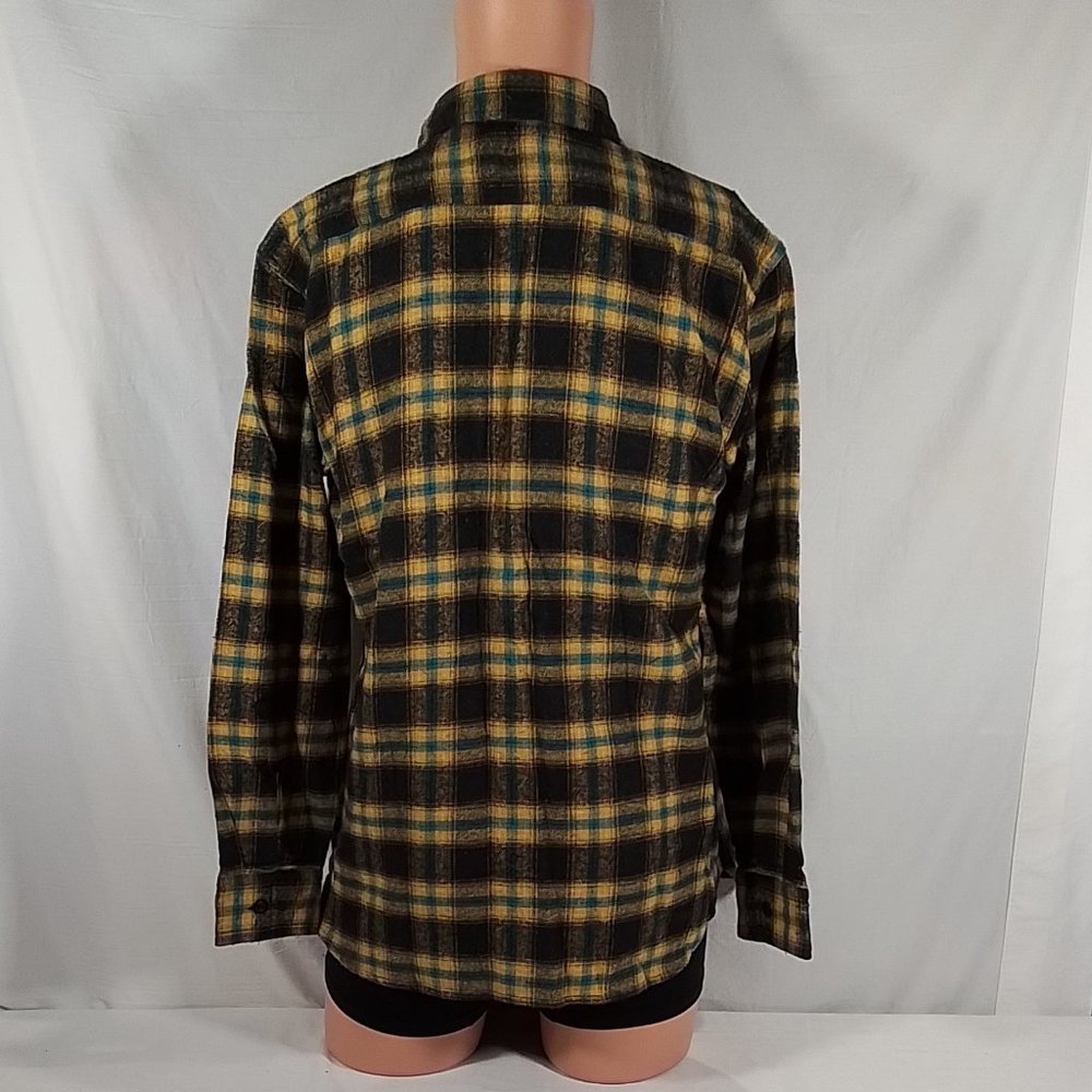 Men's Levi's Relaxed Fit Flannel Worker Overshirt Scottie Plaid Desert Sz: M-NWT