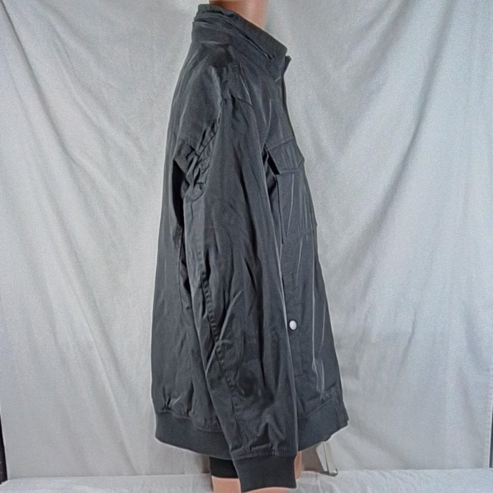 Men's Dockers Big & Tall Midweight Performance Military Bomber-Grey-XXL-NWT
