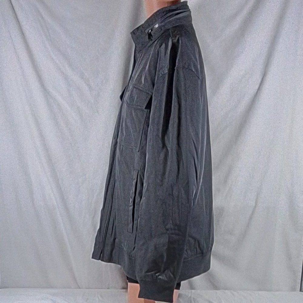 Men's Dockers Big & Tall Midweight Performance Military Bomber-Grey-XXL-NWT
