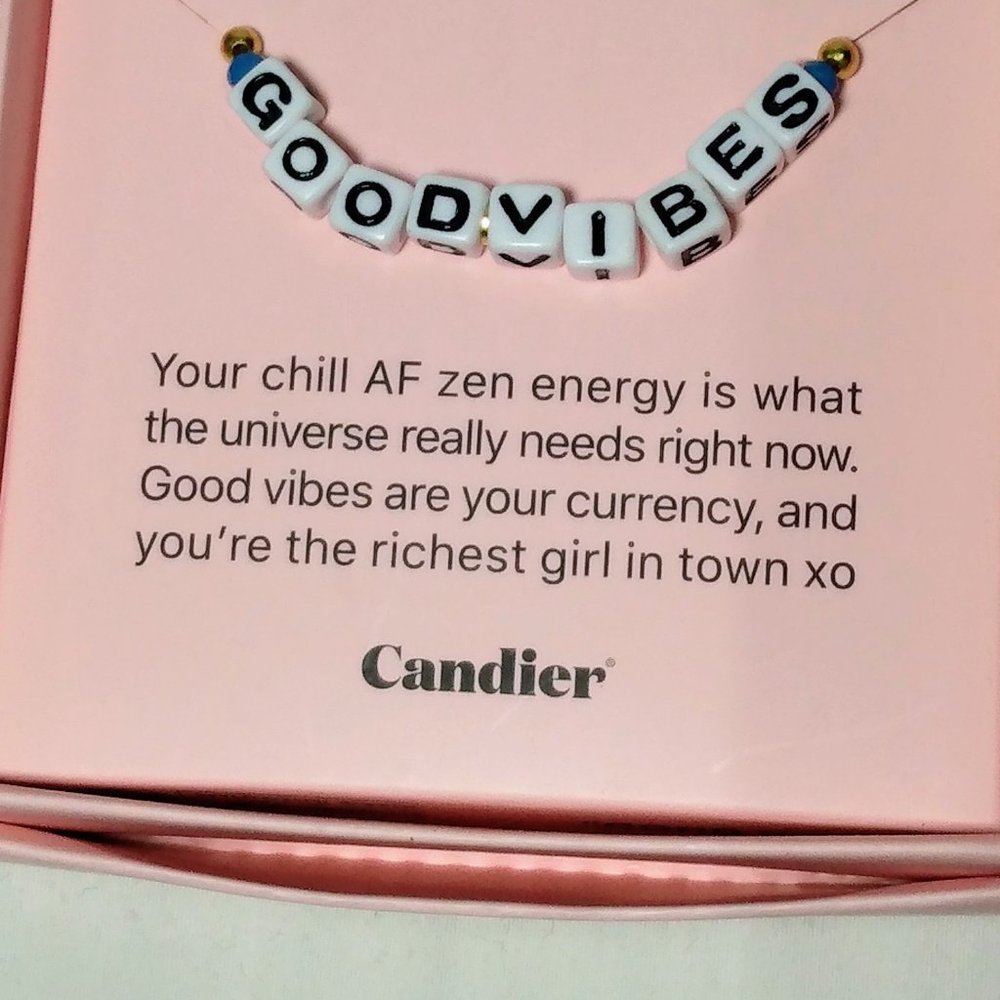 Candier Good Vibes Bracelet-A3-New in Box