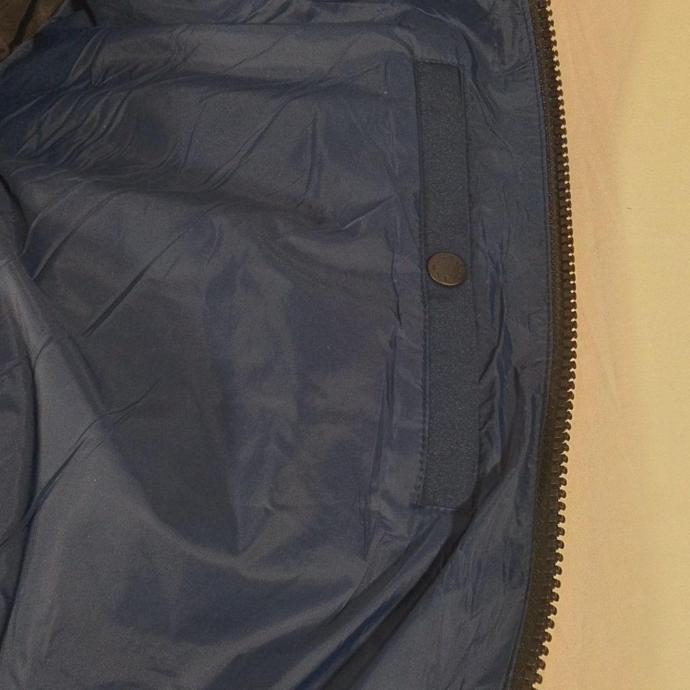 Men's Levi's Retro Quilted Puffer Jacket - Navy & Black - Size XXL - NWOT