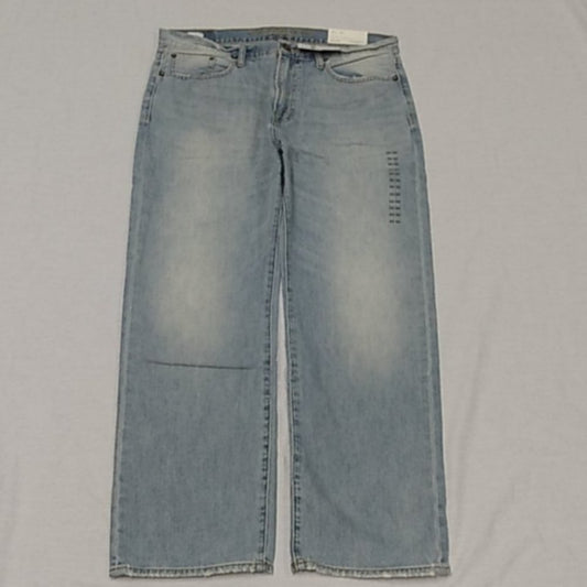 AEO Mens Loose Jeans - Light Wash No. 4155 - 30" Inseam - Various Sizes - NWT