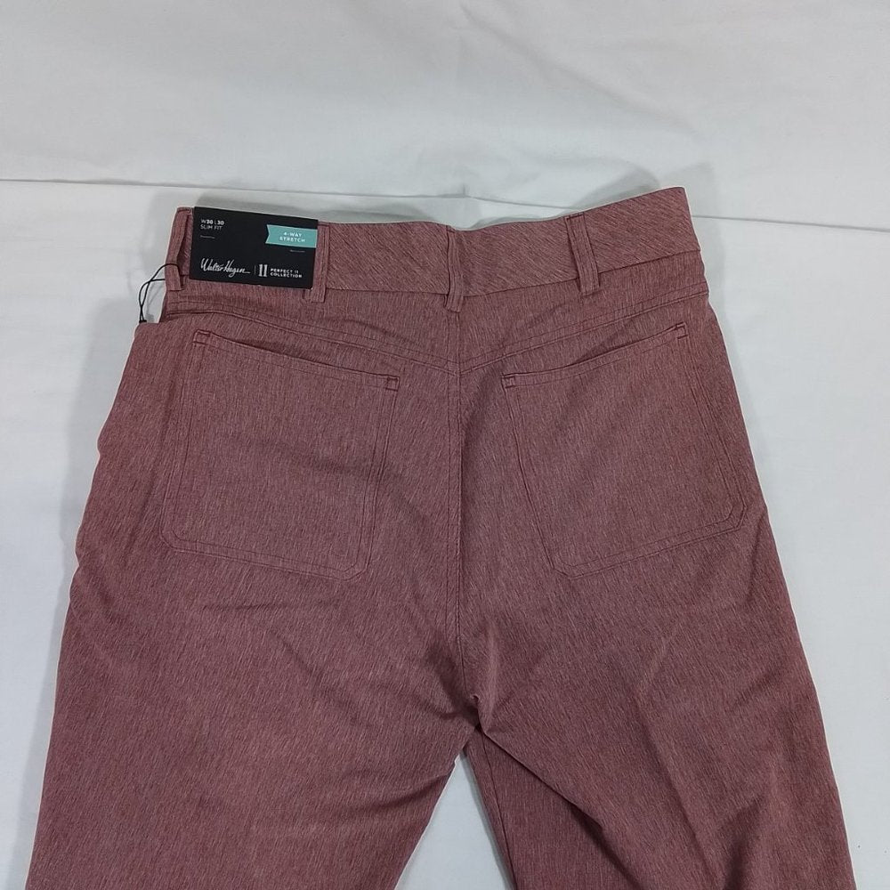 Walter Hagen Men's Perfect 11-5 Pocket Slim Fit Golf Pants - 30" Inseam - NWT