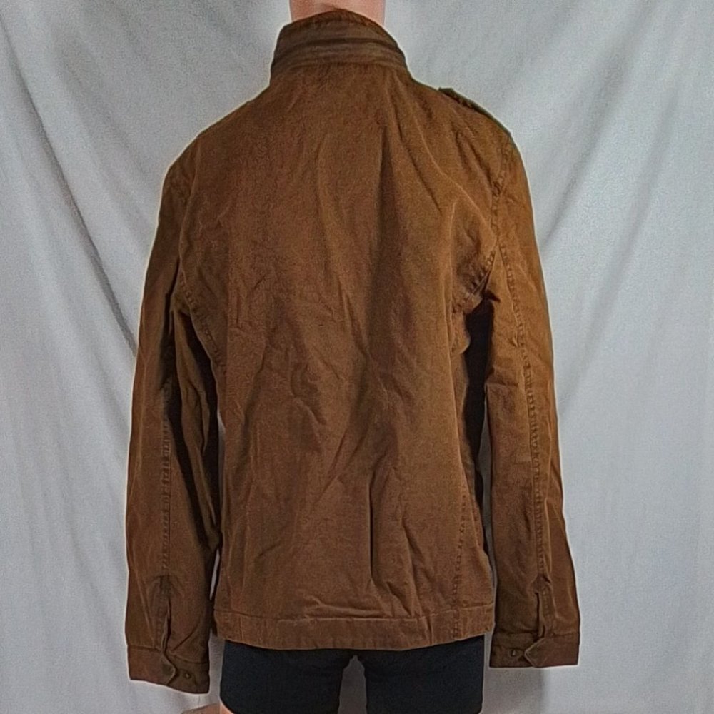 Men's Levi's Washed Cotton Military Jacket - Worker Brown - Various Sizes - NWT