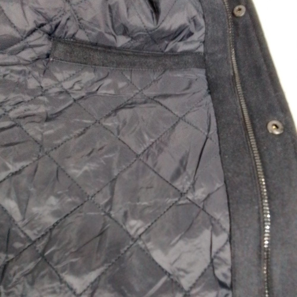 Men's Levi's Big & Tall Mixed Media Varsity Jacket - Navy - XXL - NWT