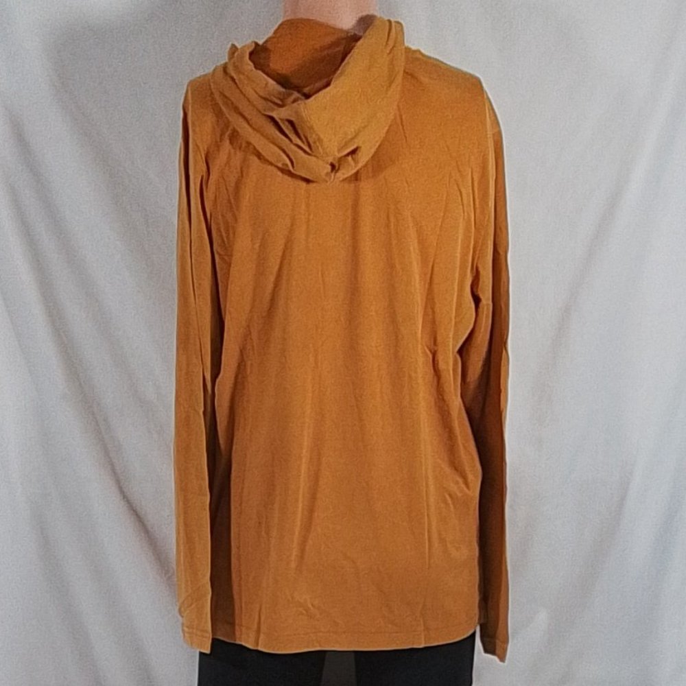 Men's Levi's Long Sleeve Logo Hooded T-Shirt - Mineral Orange - Var Szs - NWT