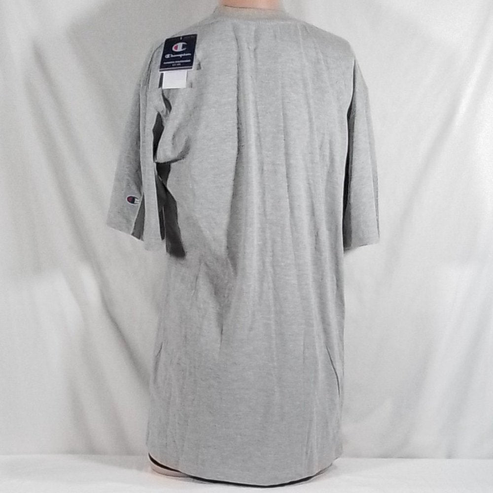 Men's Champion Big & Tall Brushstroke Graphic T-Shirt - Oxford Grey - LT -NWT