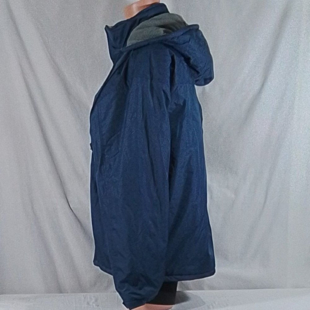Men's Victory Outfitters Fleeced Lined Hooded Jacket - Navy - Large - NWT