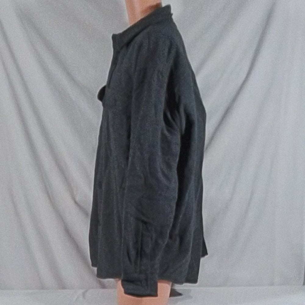 Men's St. John's Bay Heavyweight Shirt Jacket - Charcoal Heather - XL - NWT