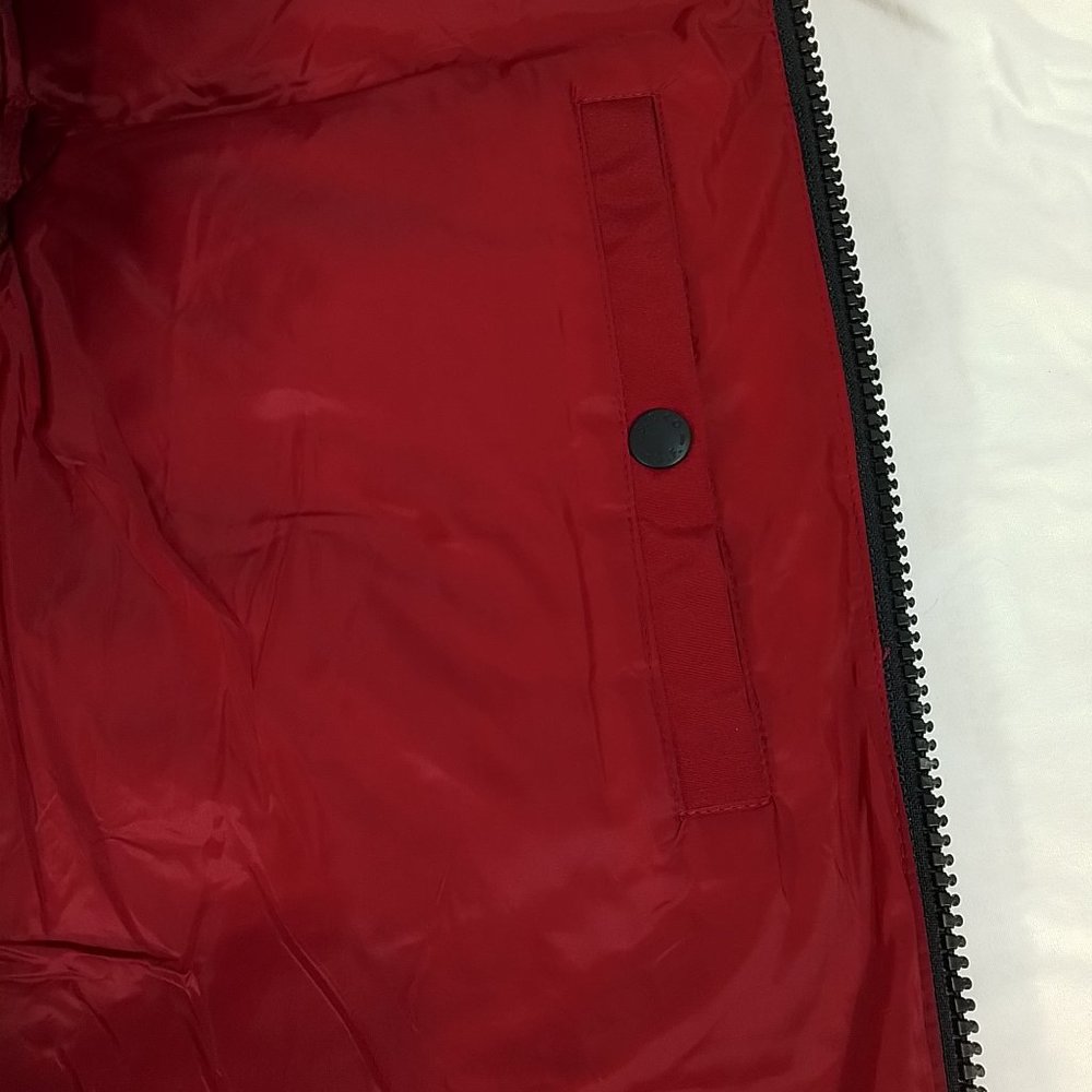 Men's Levi's Retro Quilted Puffer Jacket - Red & Black - Large - NWT